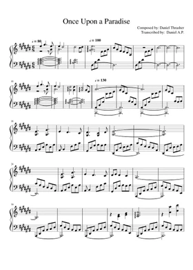 Free Daniel Thrasher sheet music | Download PDF or print on Musescore.com