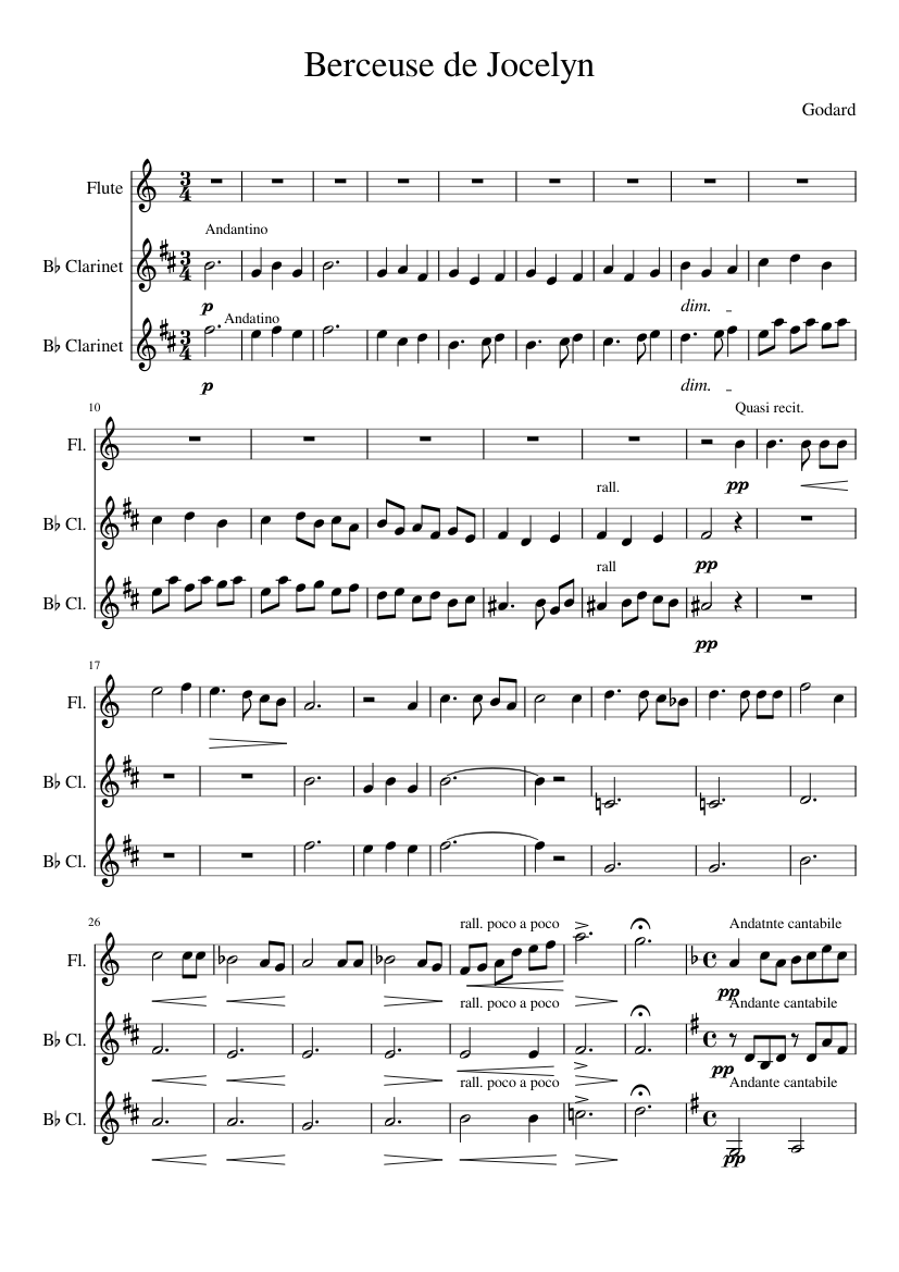 Berceuse de Jocelyn from Jocelyn Op 100
