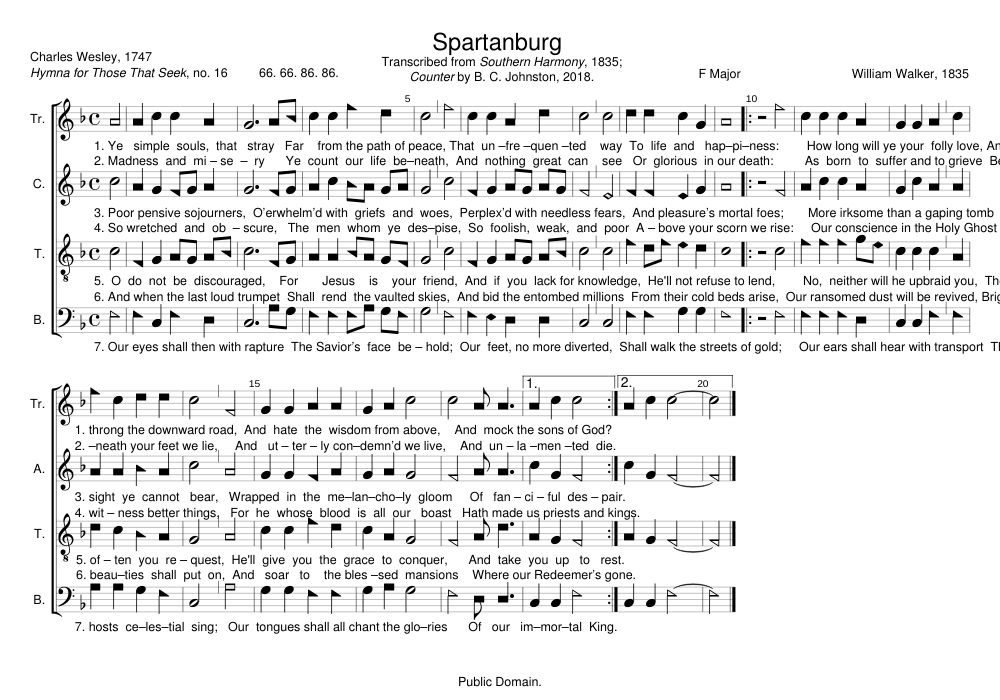 Spartanburg - William Walker