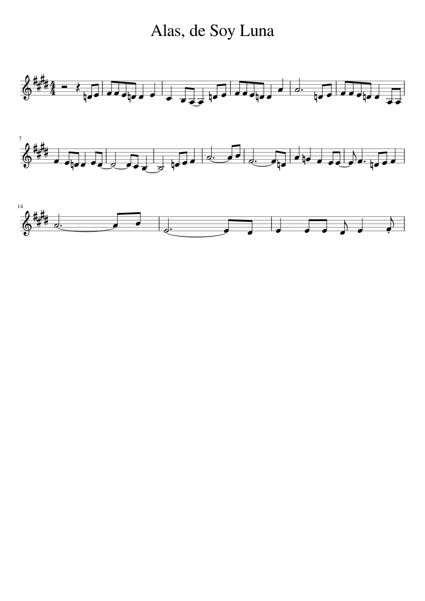 Alas - piano tutorial