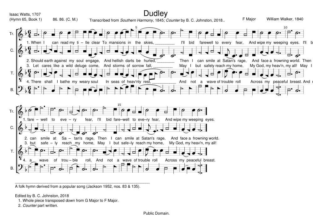 Dudley - William Walker