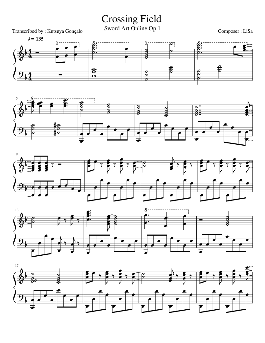 Lisa Crossing Field Lyrics