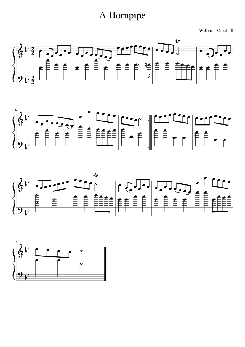 A Hornpipe