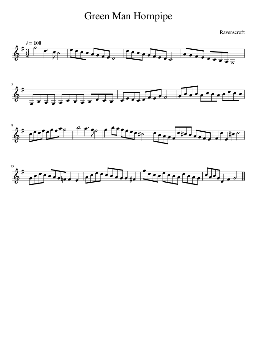 Green Man Hornpipe