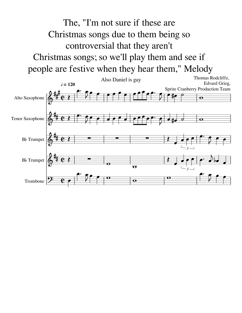 ChristmasNonChristmasSongs