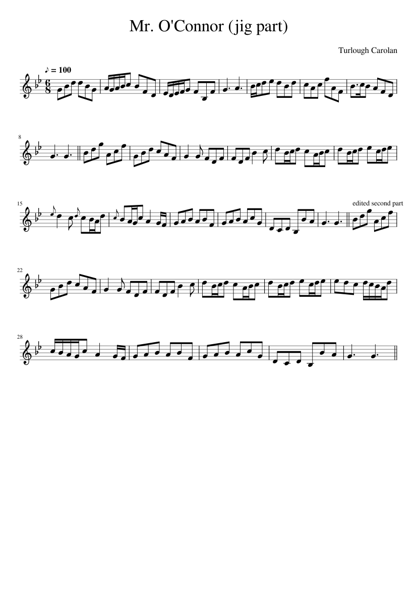 Mr. O'Connor (jig part)