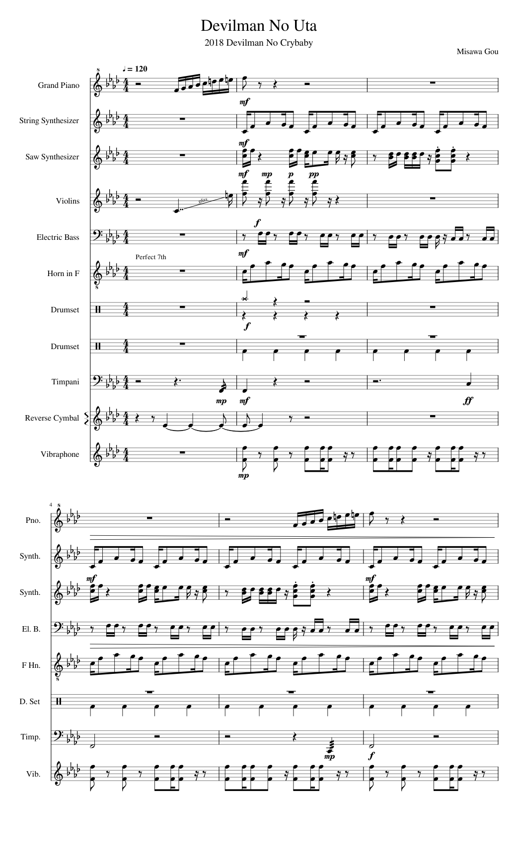 devilman crybaby - devilman no uta