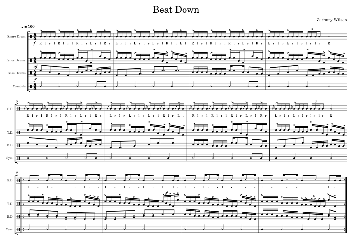 beat-down-sheet-music-for-snare-drum-crash-tenor-drum-bass-drum-marching-band-musescore