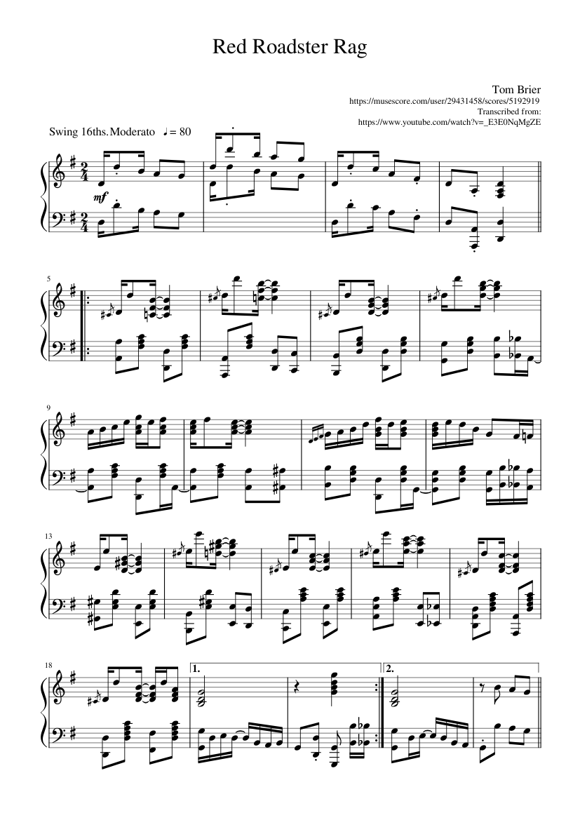 Tom Brier Improvisation