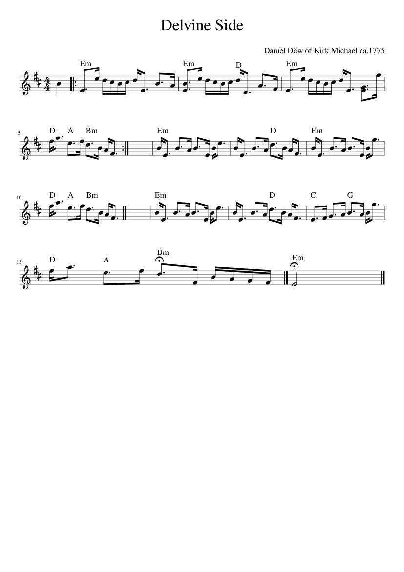 Delvine Side