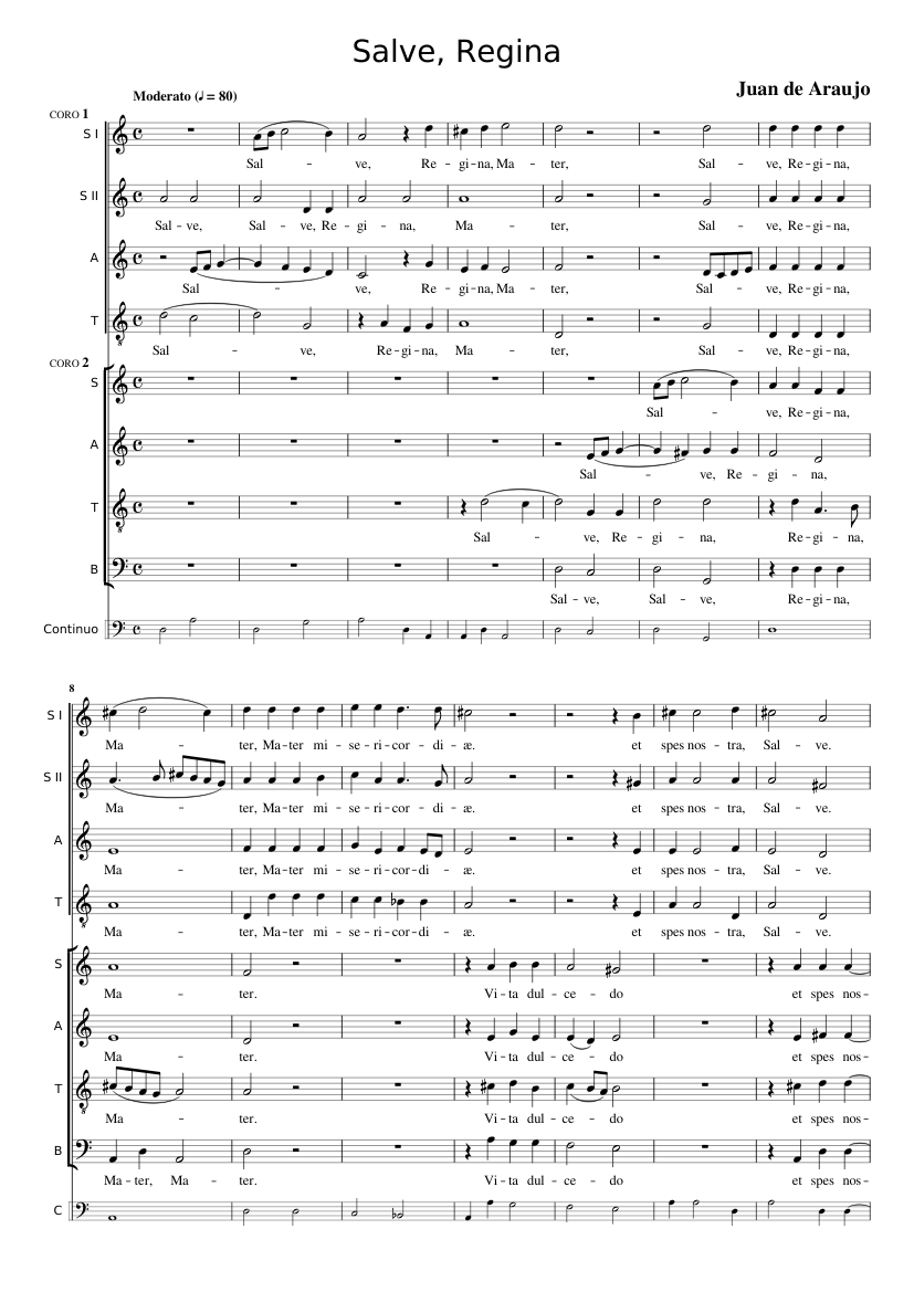 Salve Regina (Juan de Araujo)
