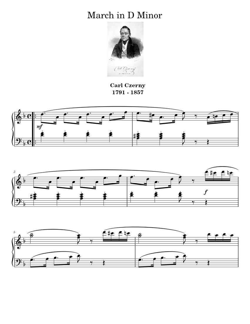 March in D Minor