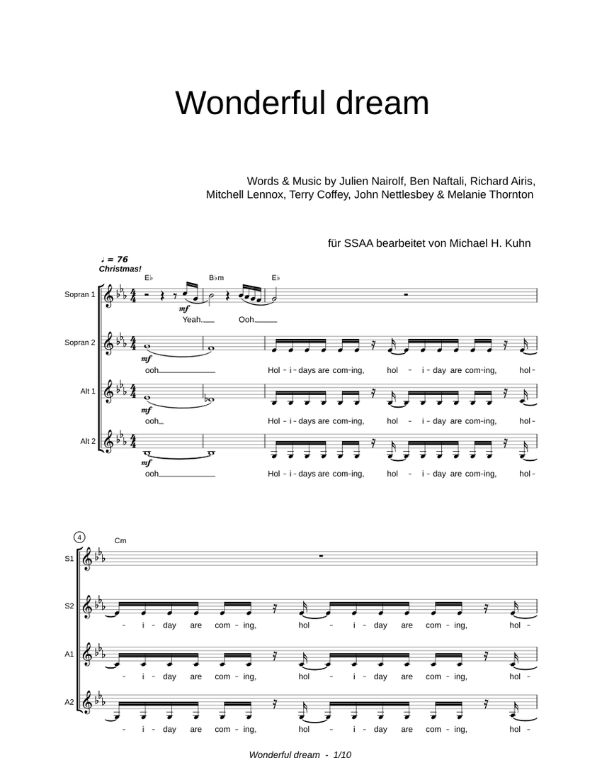 Dream melanie thornton wonderful Wonderful Dream