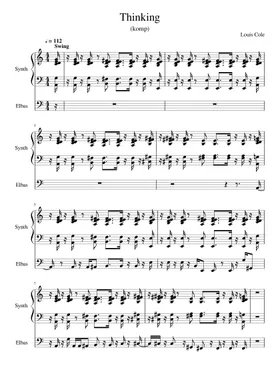 Louis Cole - Everytime Sheet music for Piano, Vocals (Solo)