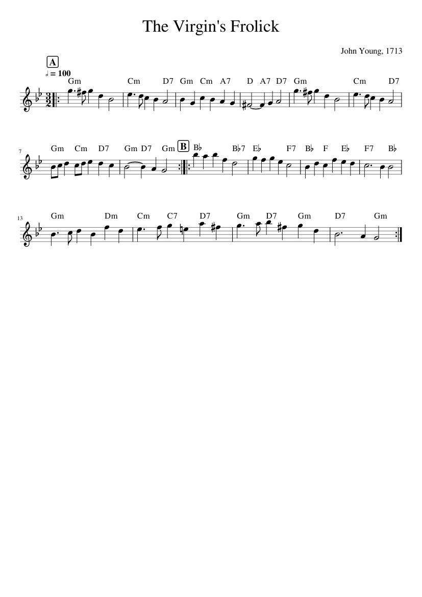 The Virgin's Frolick