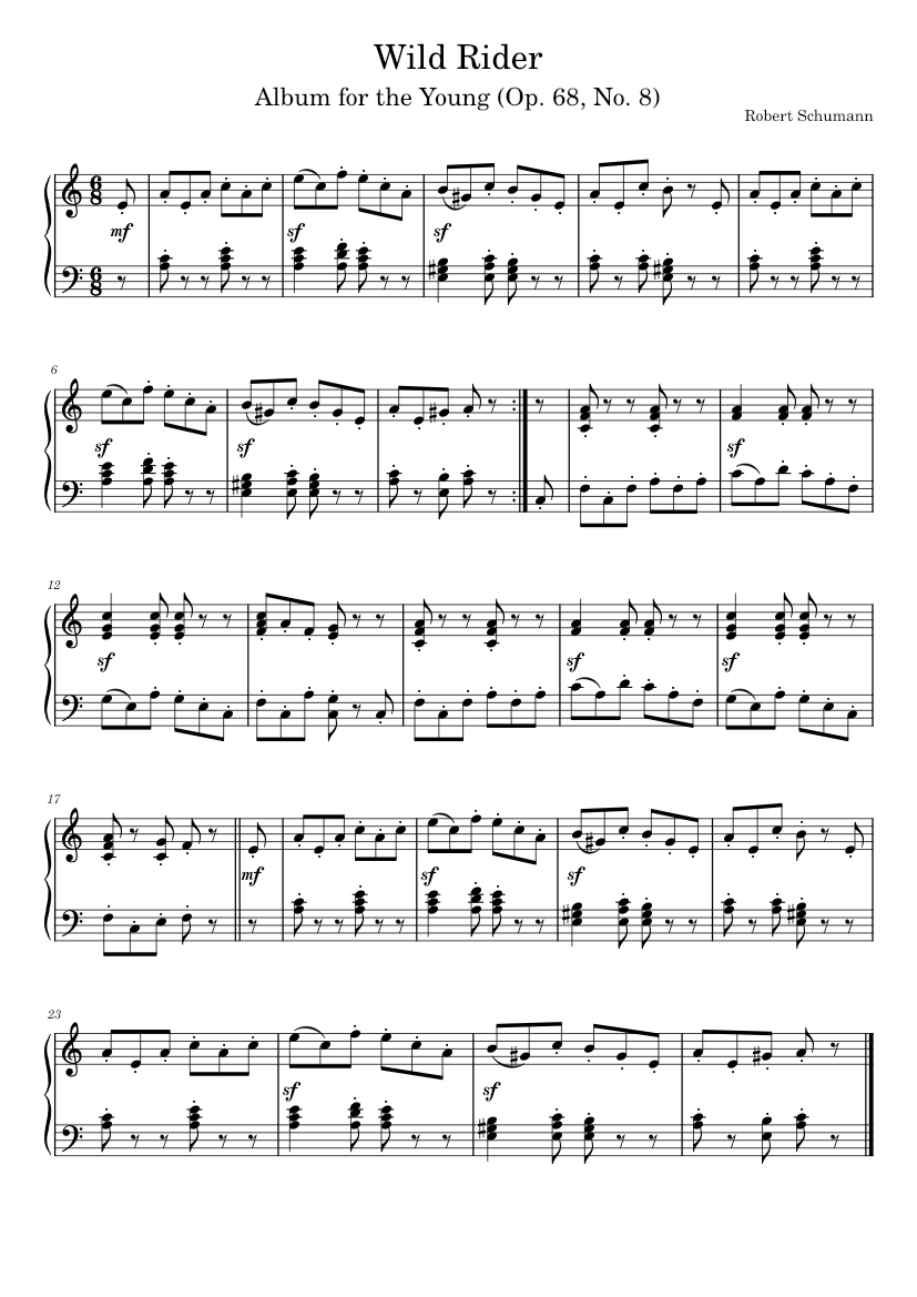 Album für die Jugend Op.68