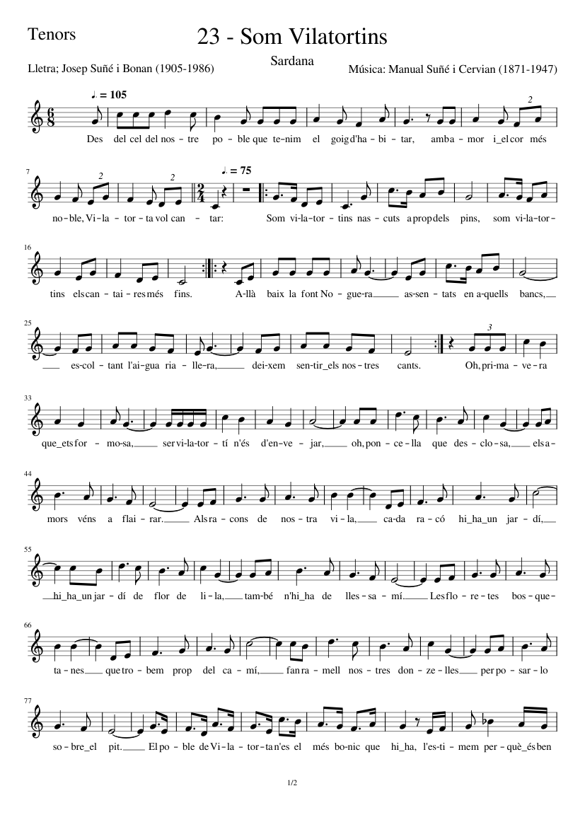 23-Som vilatortins tenors
