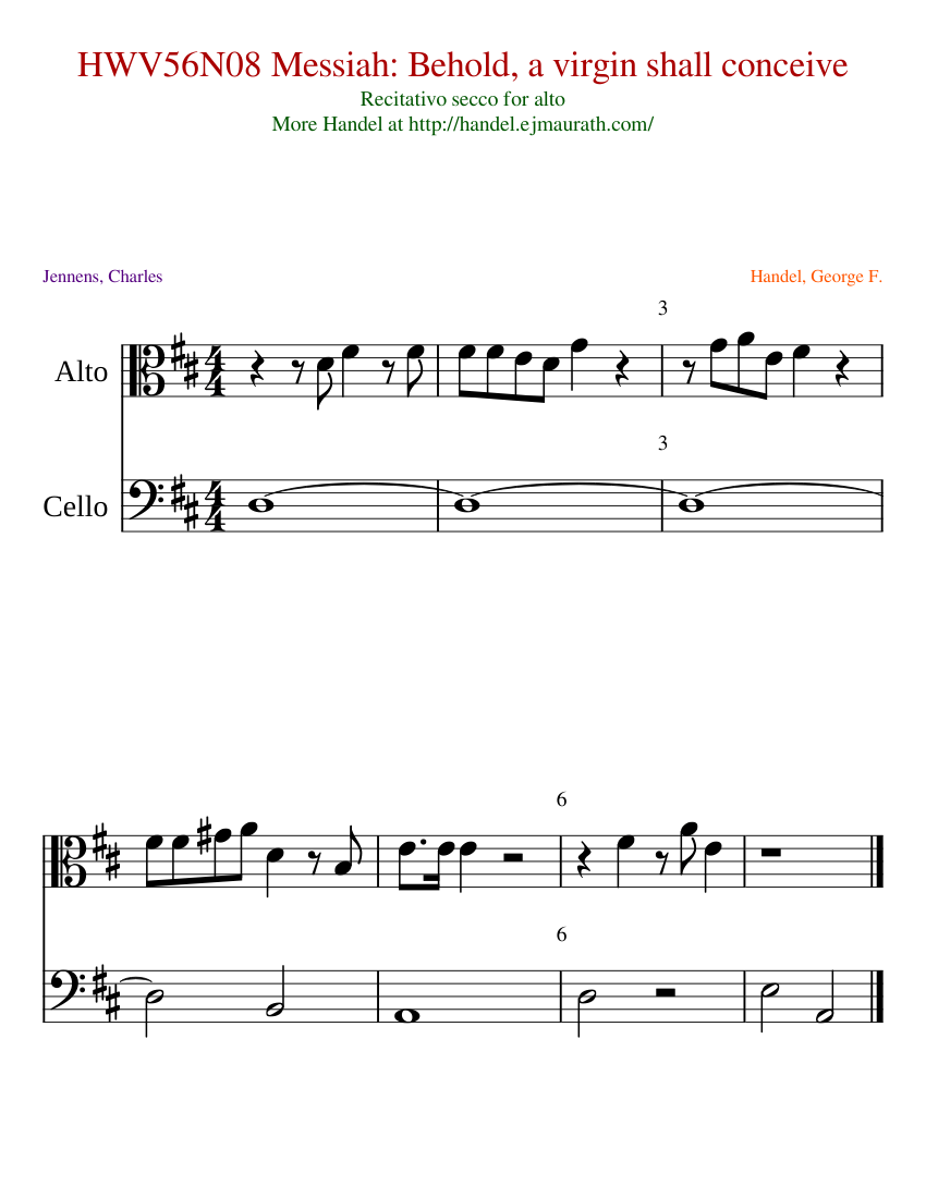 Messiah HWV 56