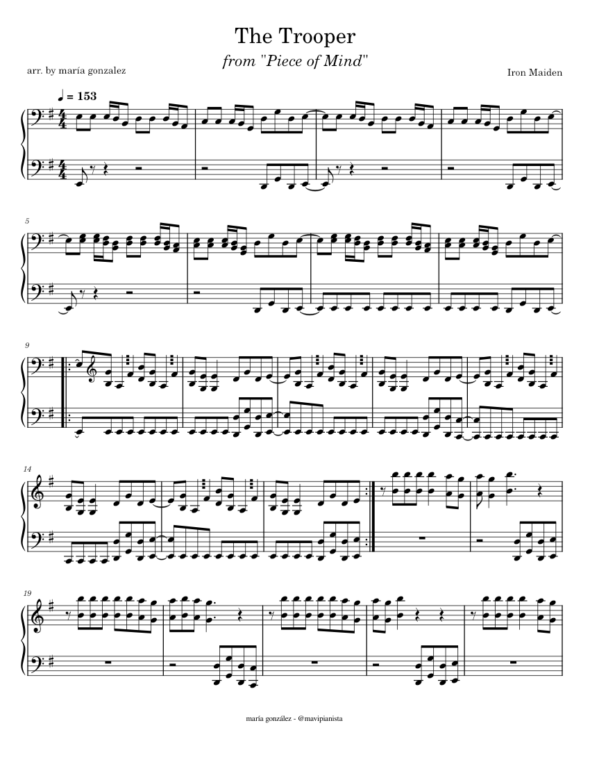 phantom of the opera iron maiden guitar tabs