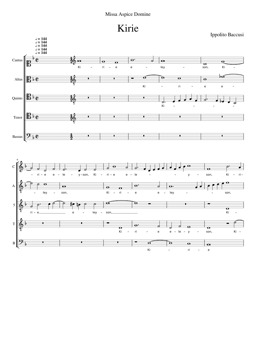 Missa Aspice Domine