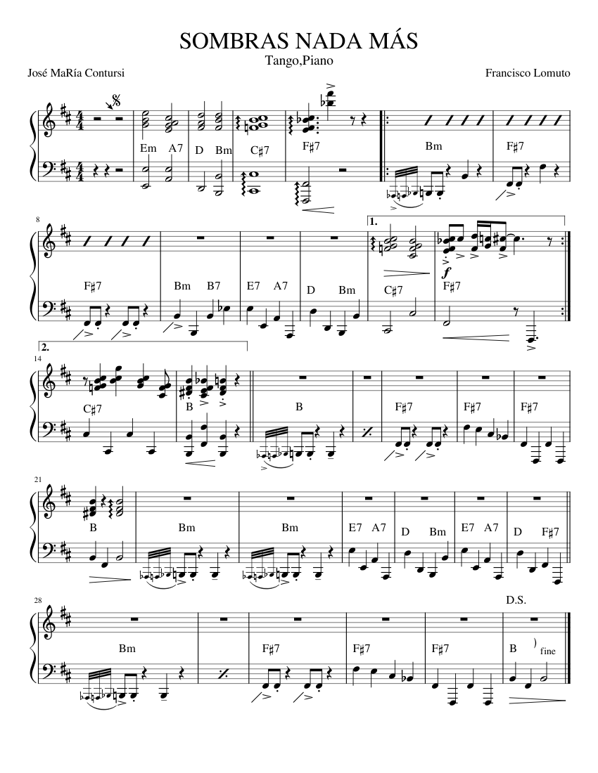 SOMBRASNADAM S Piano Sheet Music For Piano Solo Musescore sombrasnadam-s-piano-sheet-music-for-piano-solo-musescore