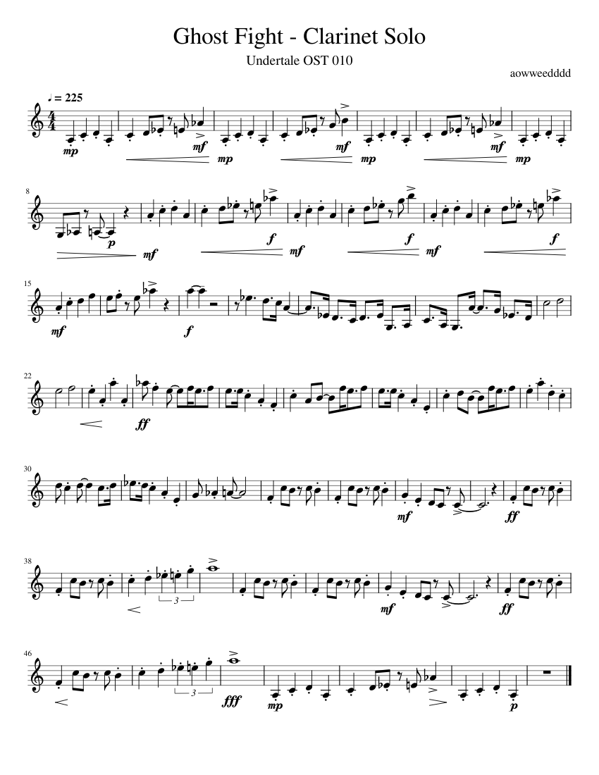 Papa Louie 2: When Burgers Attack! - Level 7: The Saucelands/Level 8: BBQ  Bog – original by FliplineStudio Sheet music for Accordion, Clarinet in  b-flat, Bass guitar, Drum group & more instruments (Jazz Band)