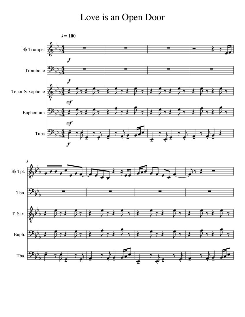 love is an open door piano tutorial