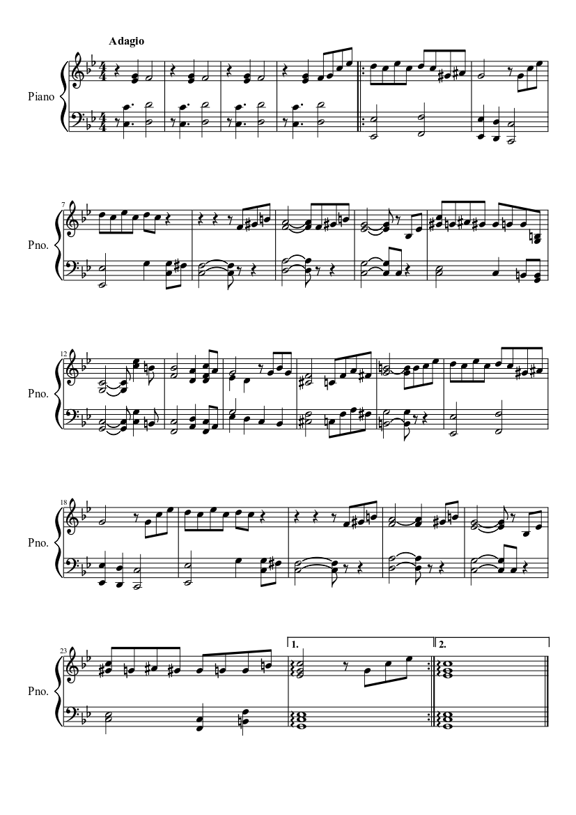 Godfather Theme Sheet music for Piano (Solo) Easy | Musescore.com