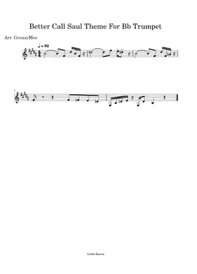 GIGACHAD Sheet music for Trumpet in b-flat, Baritone horn (Brass