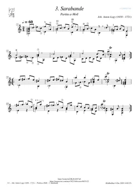 Losy. Jan Antonín - Livre de tablature de guitare baroque (Facsimile  Tablature) -  Classical Guitar Sheet Music.
