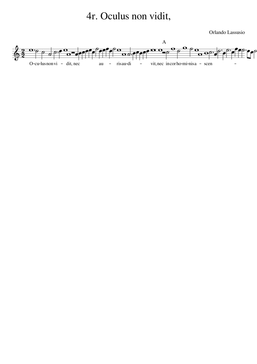 4r. Oculus non vidit