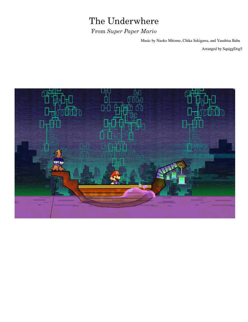 Underwhere The Underwhere Sheet Music for Piano, Oboe, Timpani, Bass guitar & more ...