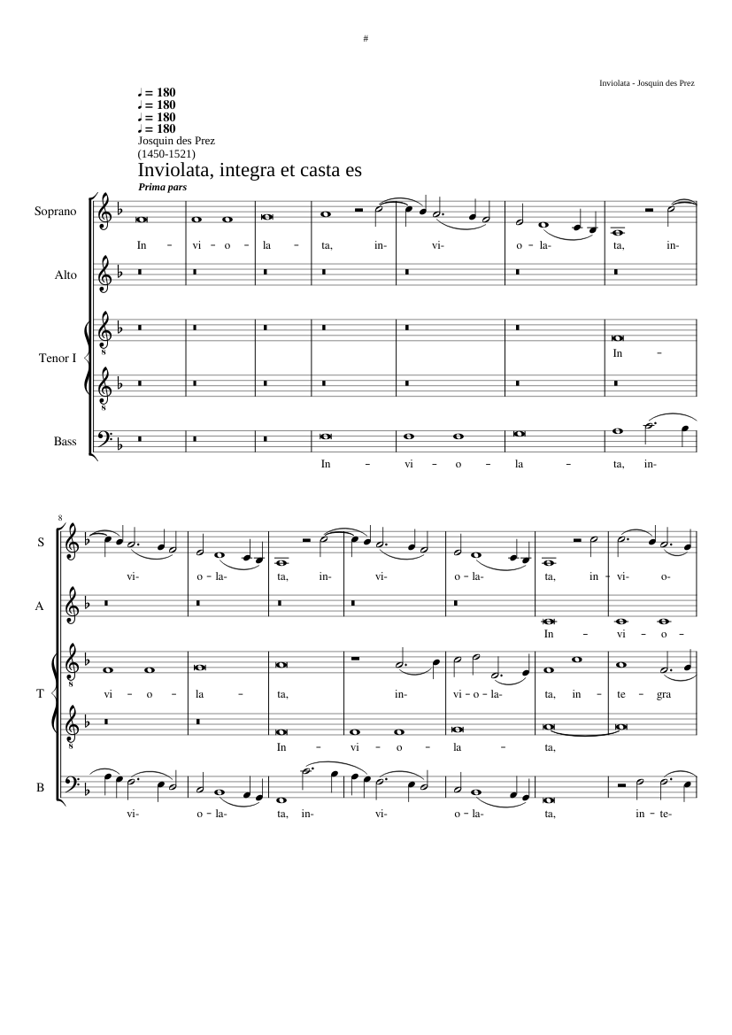 Inviolata integra et casta