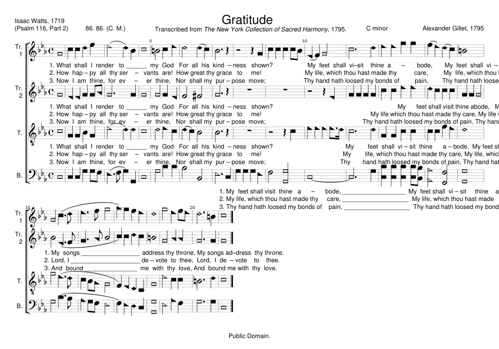 Gratitude - Alexander Gillet