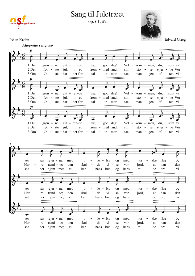 Sang til juletræet (The Christmas Tree)