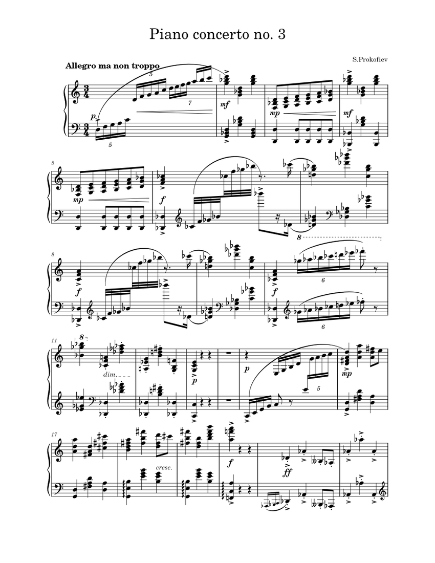 Piano Concerto No. 3