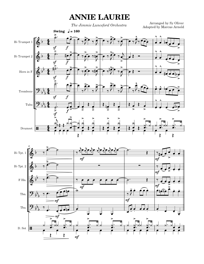 ricochet for brass quintet sheet music