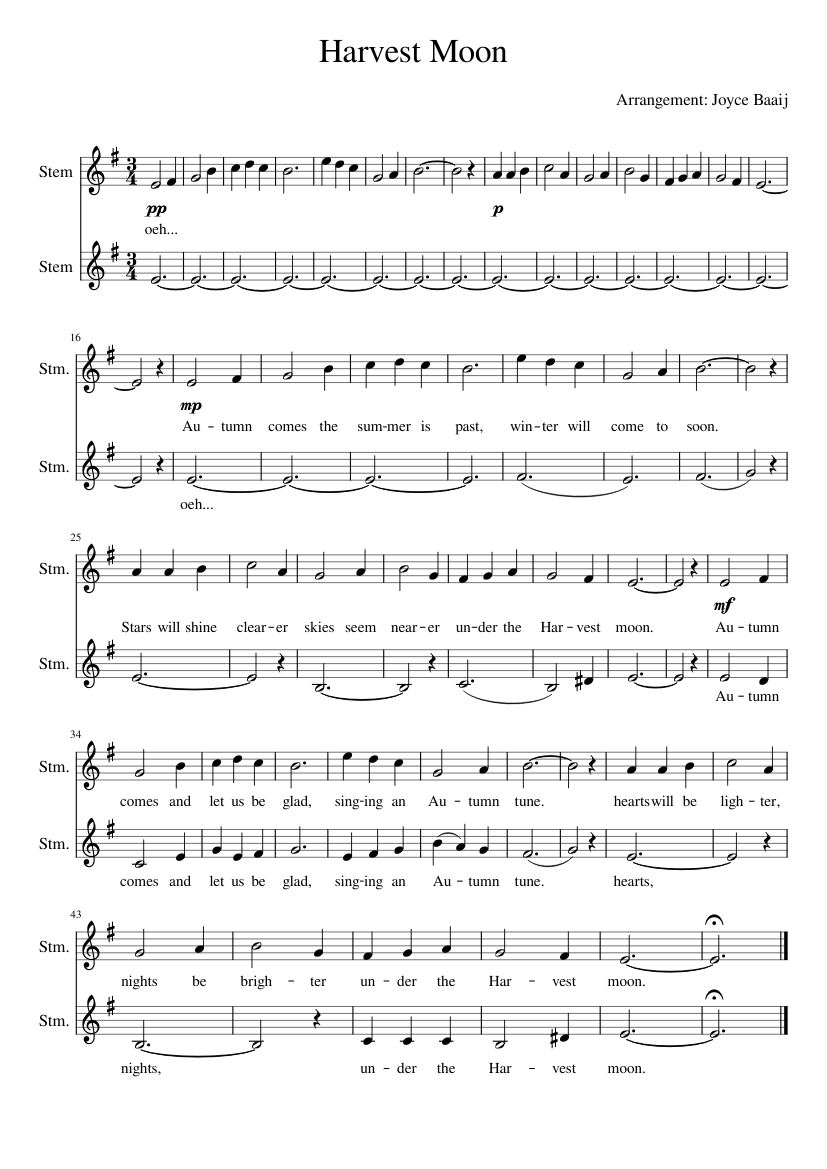 neil young harvest tablature