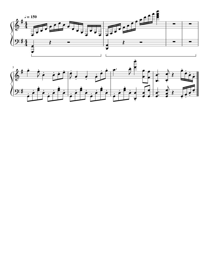 terraria beep boop Sheet music for Piano (Solo) | Musescore.com
