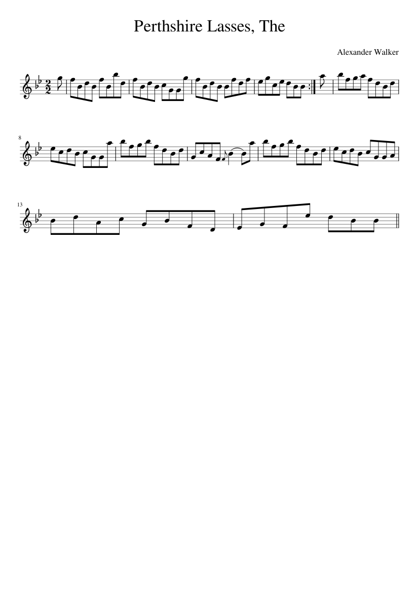 The Perthshire Lasses