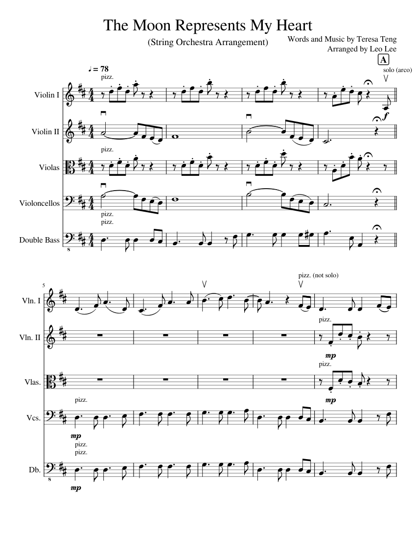 the moon represents my heart