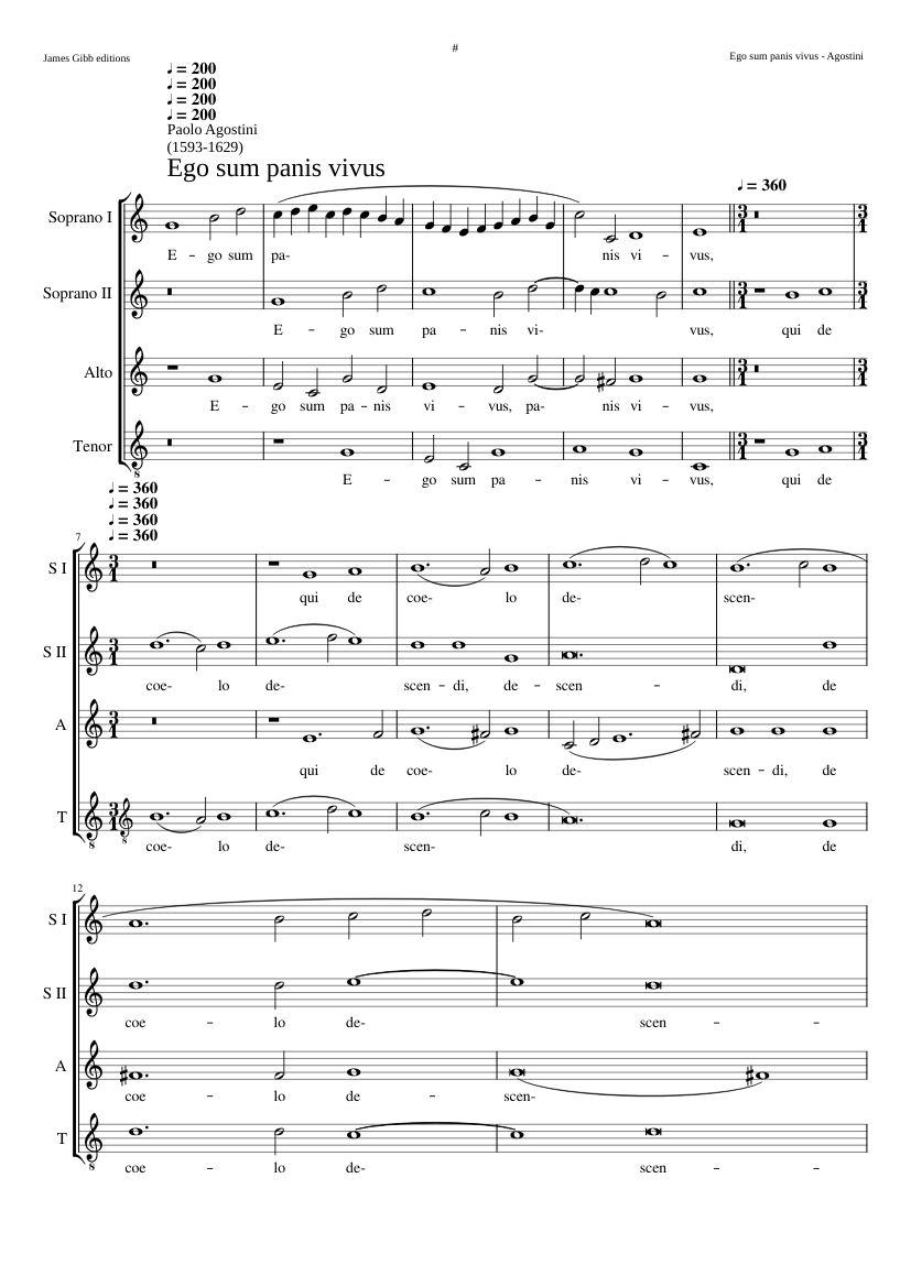 Ego sum panis vivus