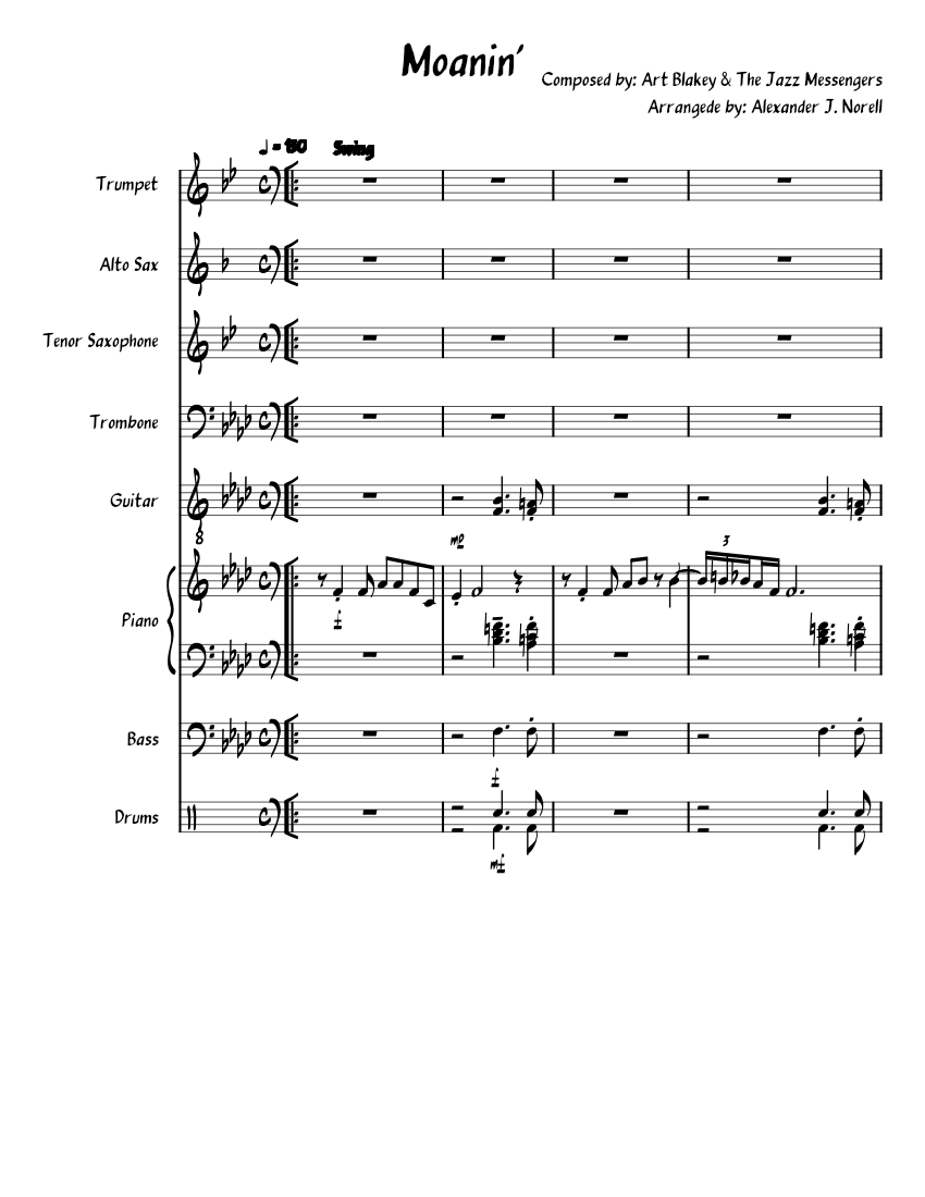moanin-sheet-music-for-piano-trombone-saxophone-alto-saxophone