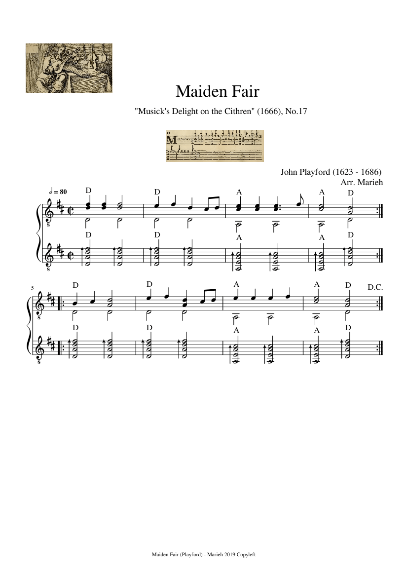 Musick's Delight on the Cithren