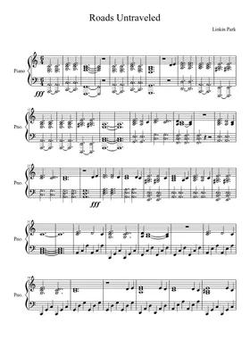 Free Roads Untraveled by Linkin Park sheet music | Download PDF or print on  Musescore.com