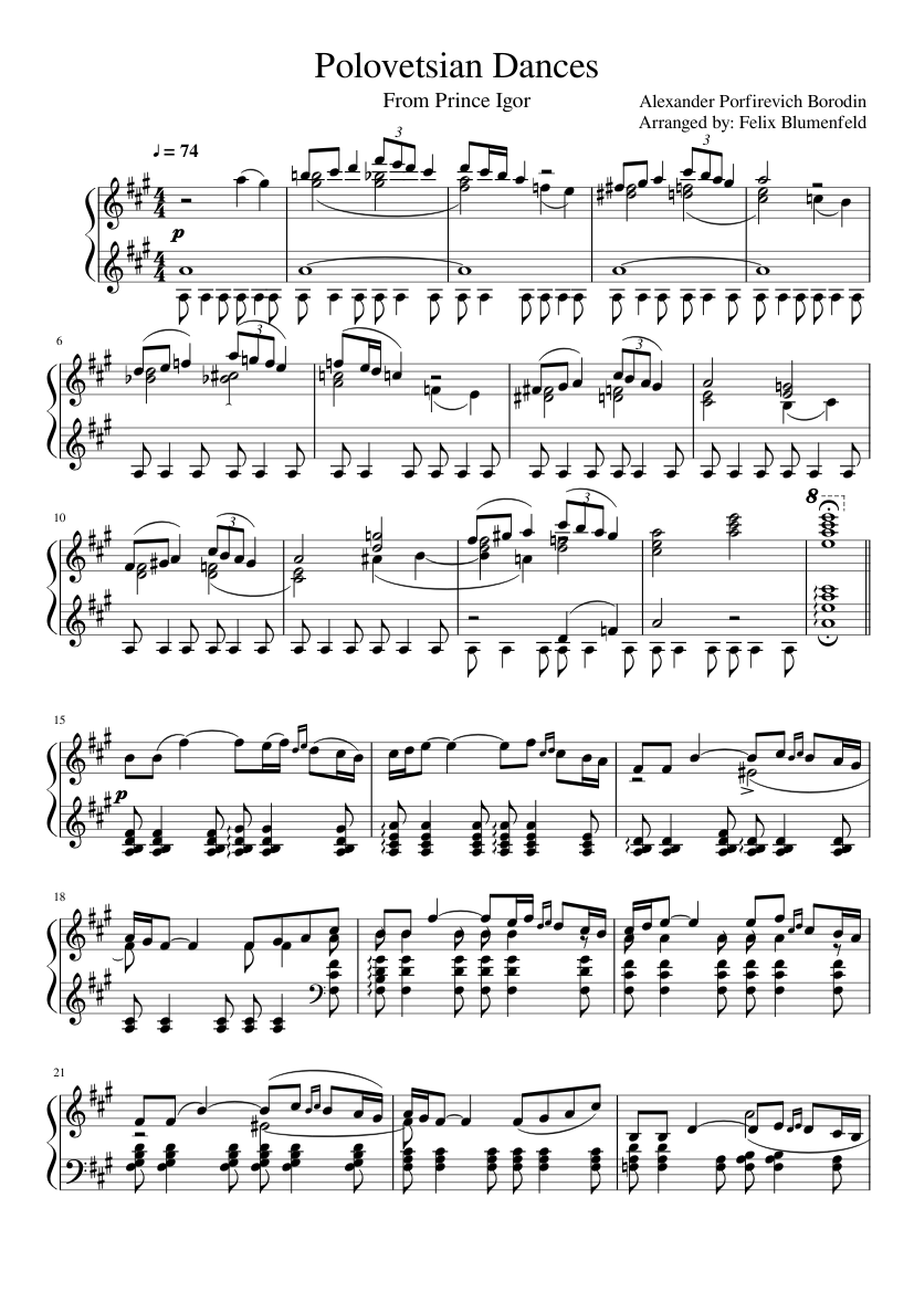 Polovtsian Dances