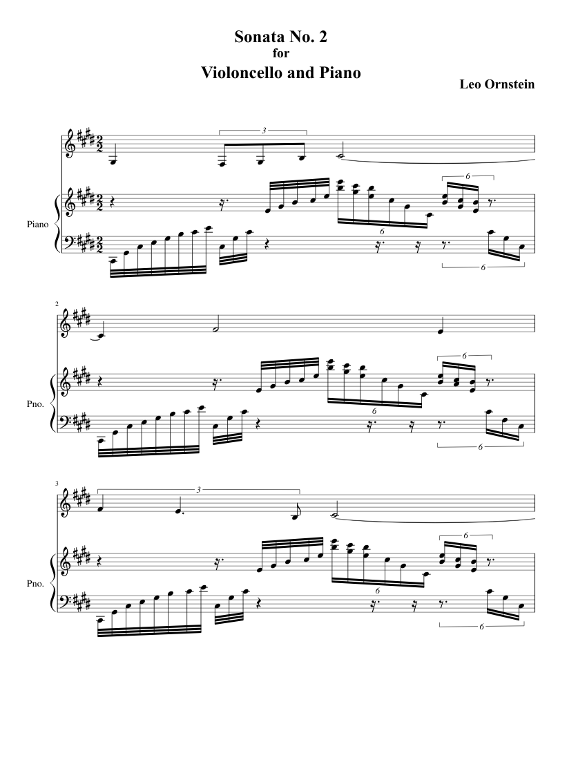 Cello Sonata No.2 SO 613