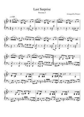 Free Persona 5 - Last Surprise by Misc Computer Games sheet music |  Download PDF or print on Musescore.com