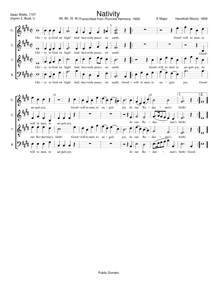 Nativity - Hezekiah Moors