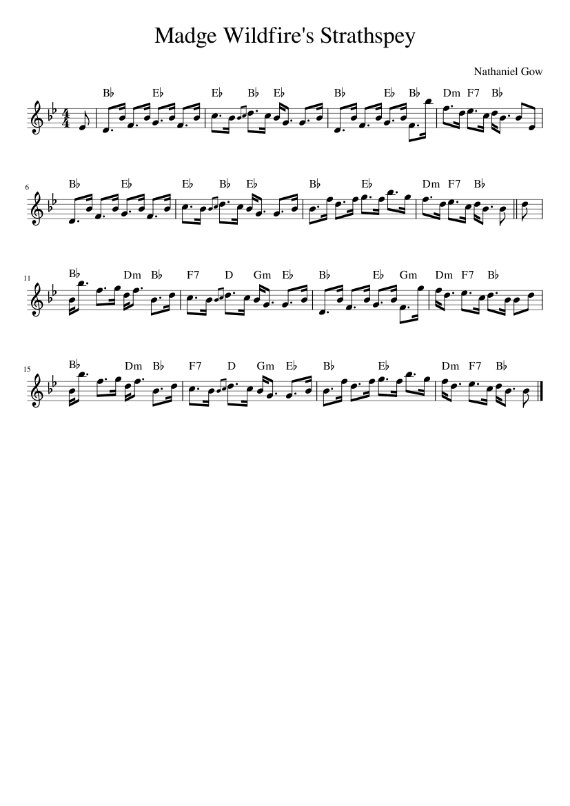 Madge Wildfire's Strathspey